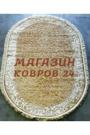 Бельгийский ковер Kunduz 5116 498550 Бежевый овал